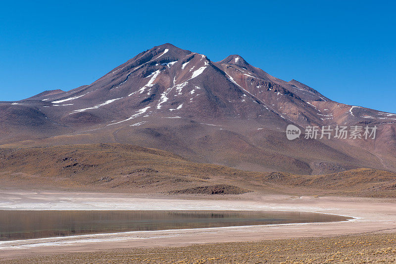 智利安托万法加斯塔地区的圣佩德罗・德・阿塔卡马(Lagunas Miscanti和迷你)